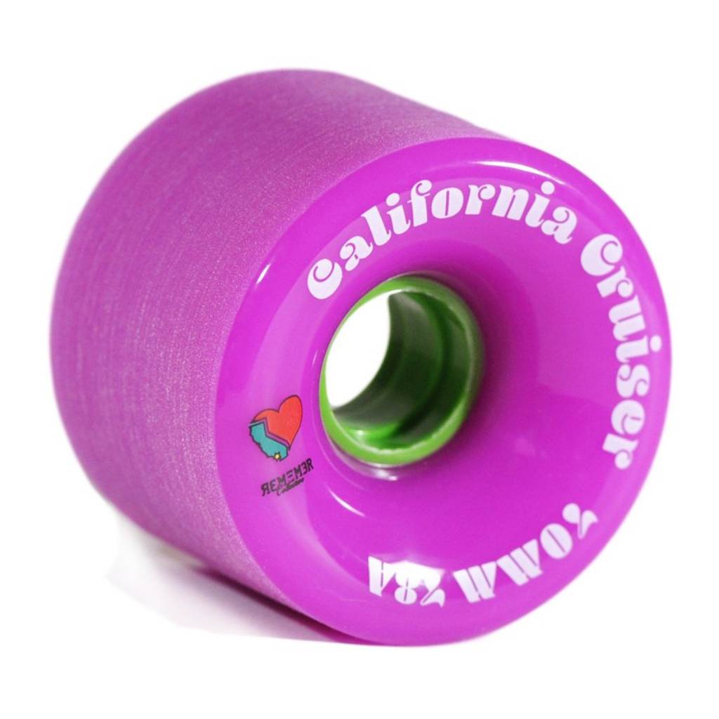 Remember Collective California Cruisers 70mm 78a Pink longboard wheel