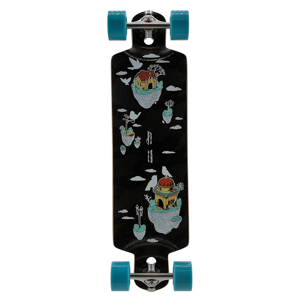 Loaded Pantheon Trip Collab longboard complete