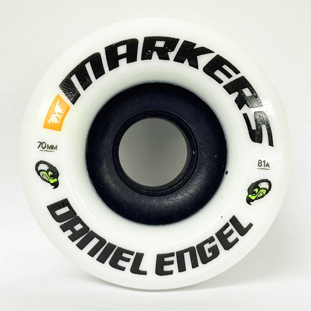MuirSkate 70mm Daniel Engel Freeride Markers longboard wheels