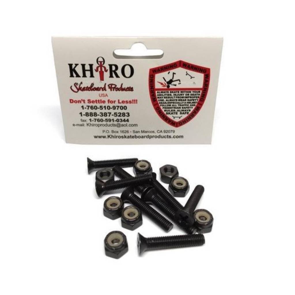 Khiro Mounting Hardware Pack - Flathead 1" to 3"
