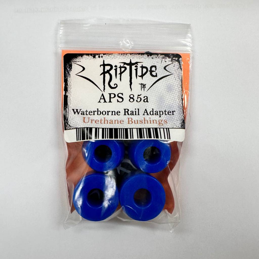 How To Install Riptide Rails RipTide APS Waterborne surfskate rail adapter bushings