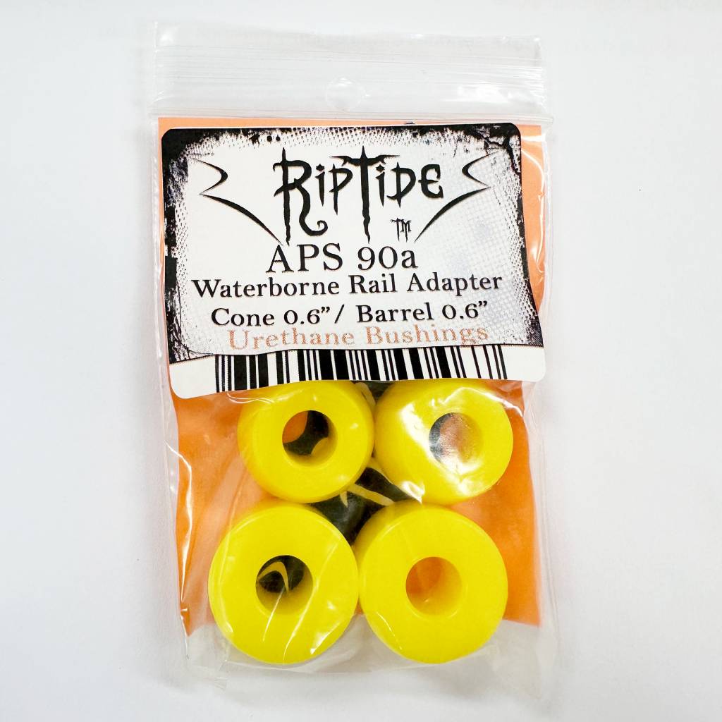 How To Install Riptide Rails RipTide APS Waterborne surfskate rail adapter bushings
