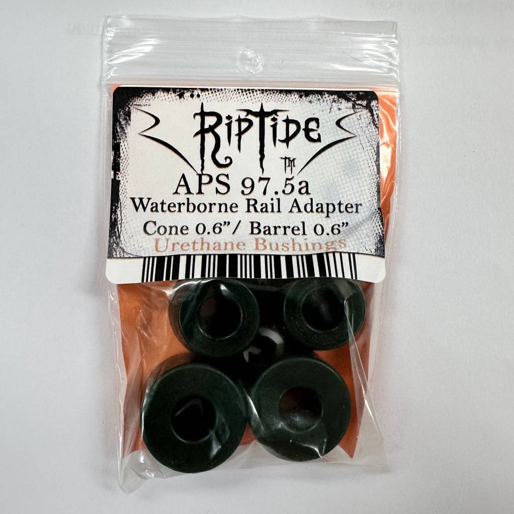 How To Install Riptide Rails RipTide APS Waterborne surfskate rail adapter bushings