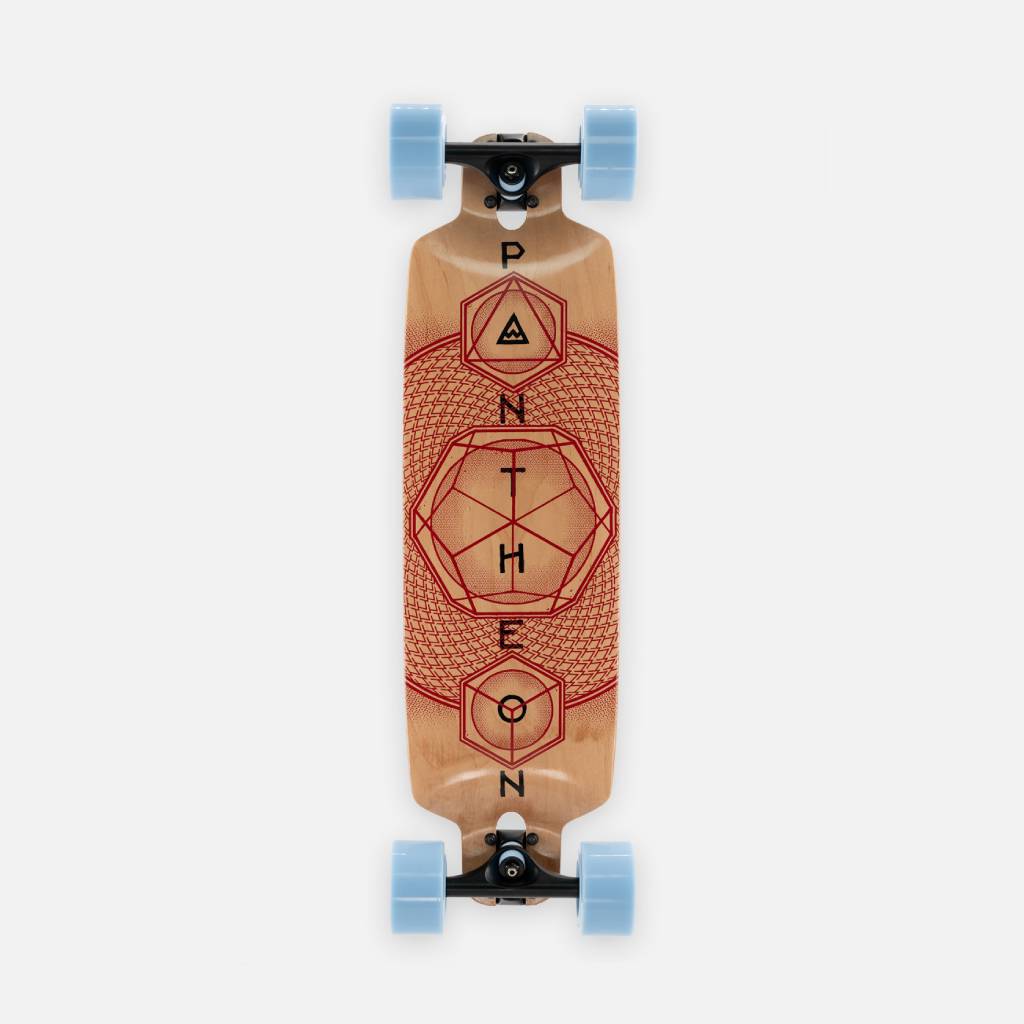 Pantheon 2024 Ember Eco commuter longboard complete