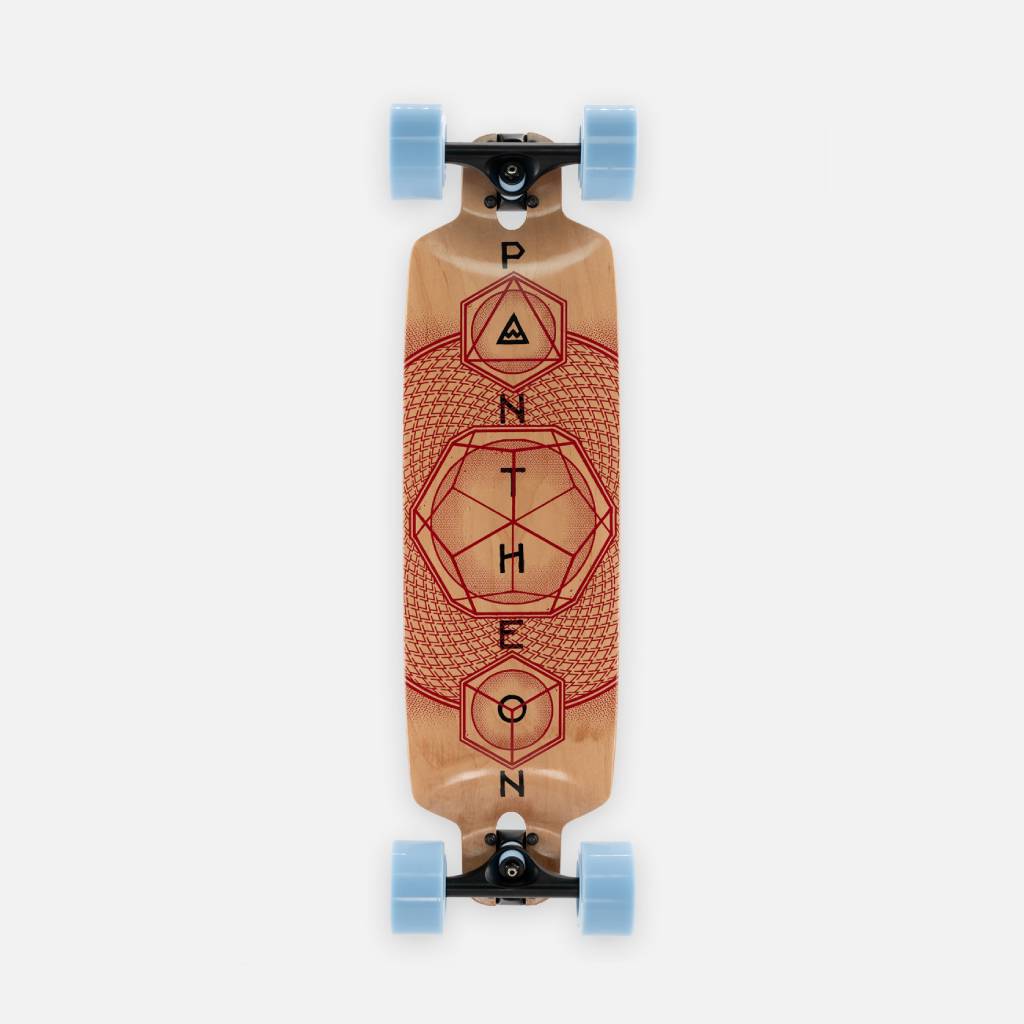 Pantheon Ember Eco commuter longboard complete