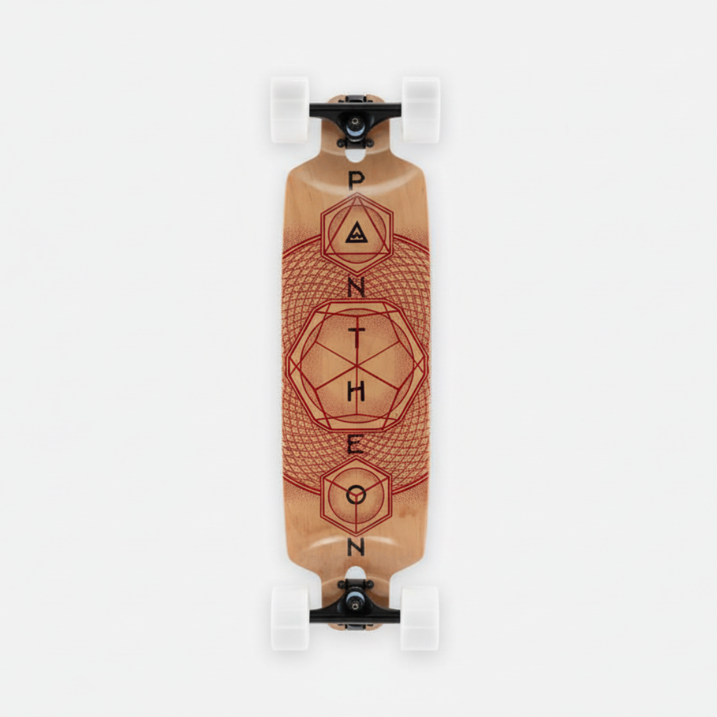 Pantheon Ember Eco commuter longboard complete