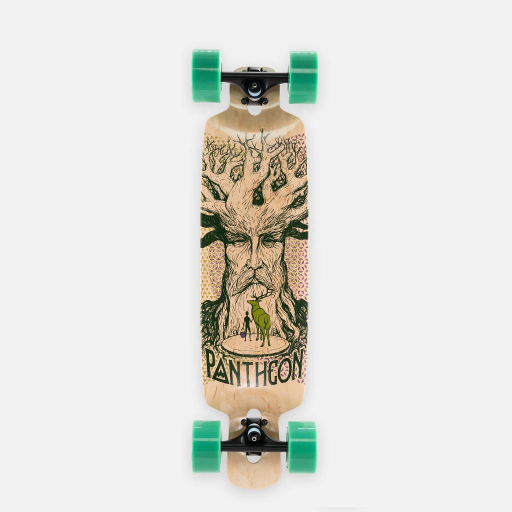 Pantheon Ember Urban commuter longboard complete