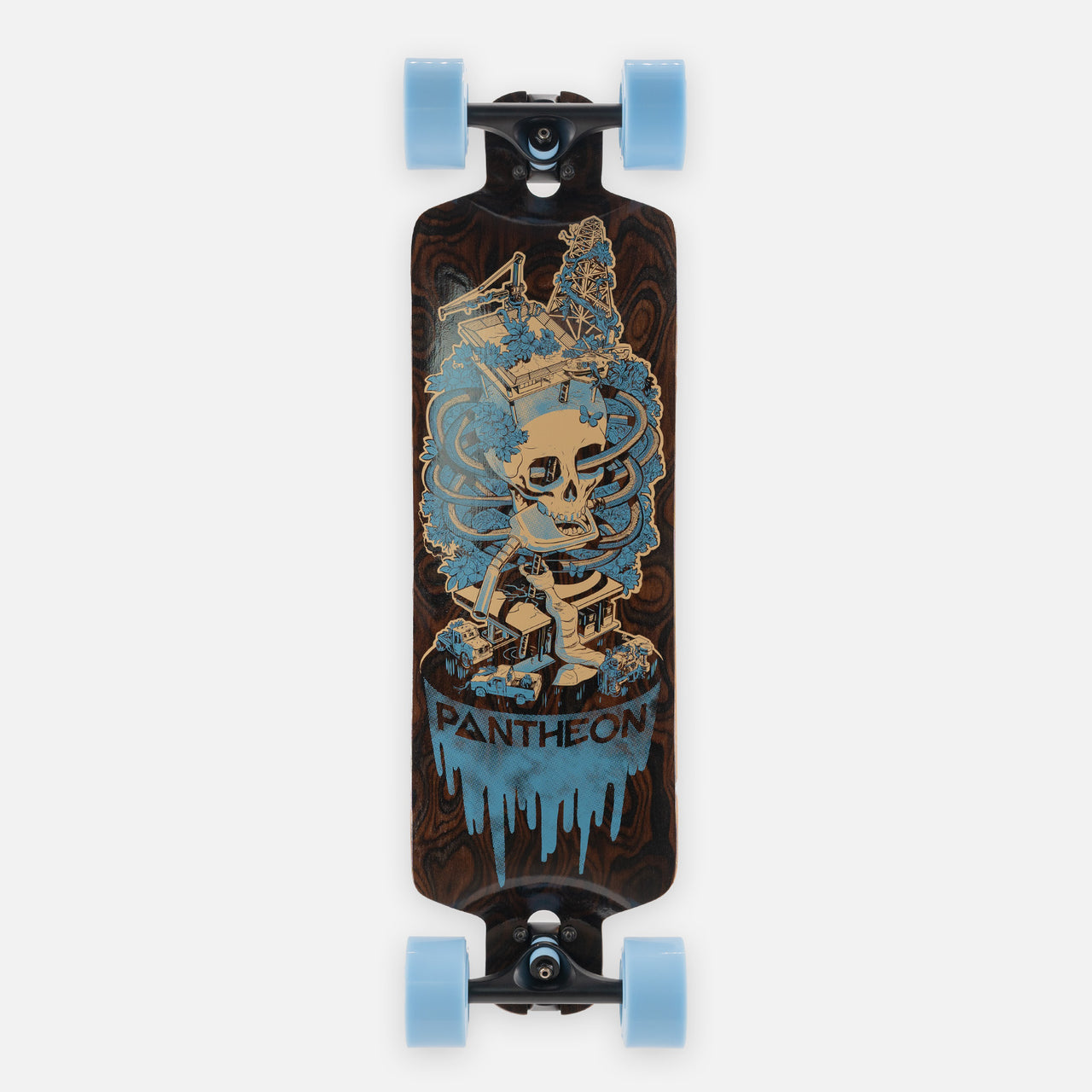 Pantheon 2024 Pranayama commuter longboard complete