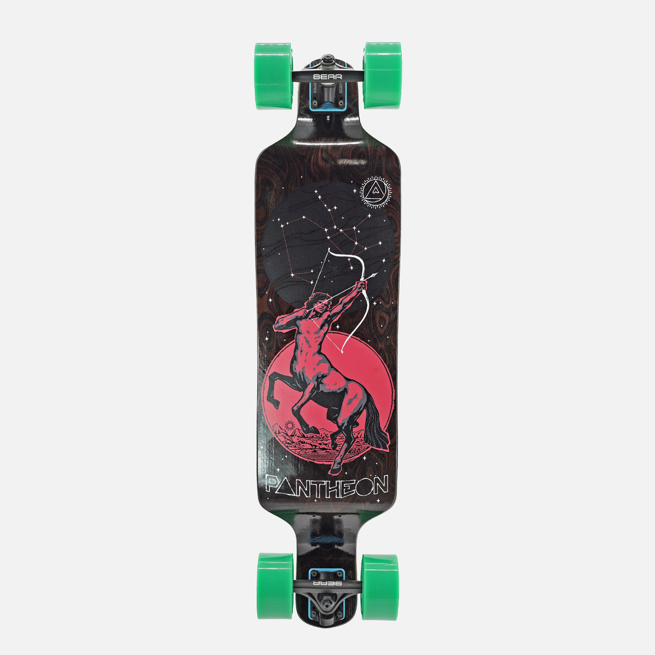 Pantheon Supersonic bamboo LDP longboard complete