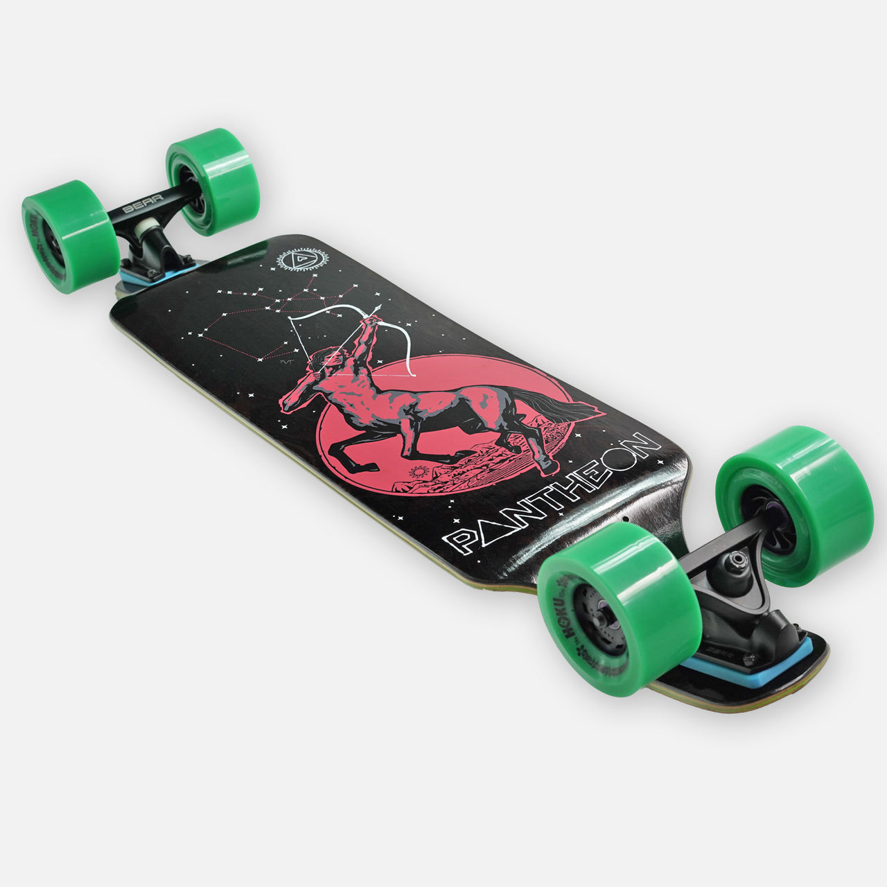 Pantheon Supersonic bamboo LDP longboard complete