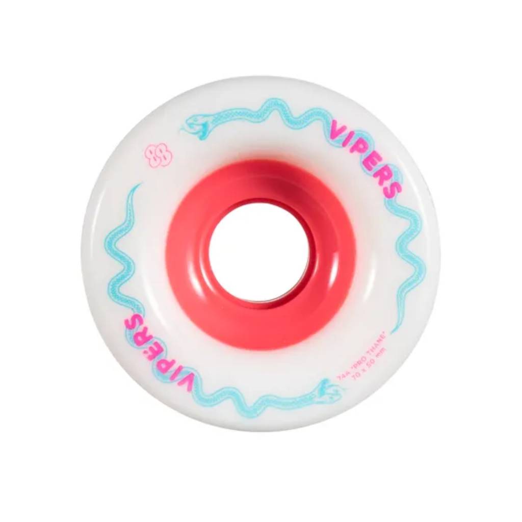スケートボード 88wheels Vipers pro 74A 88 Wheels Viper Pro 70mm 74a freeride longboard wheels