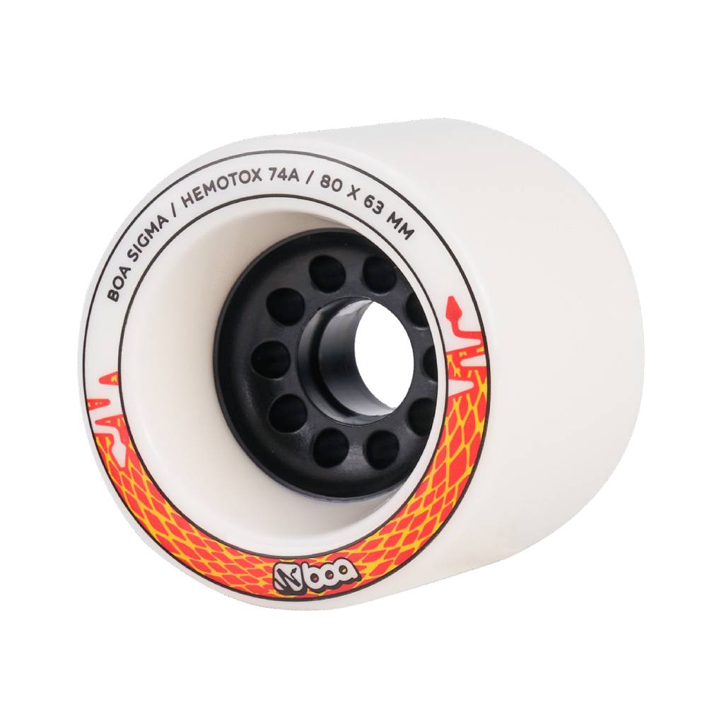 Boa Sigma 80mm 74a longboard wheels
