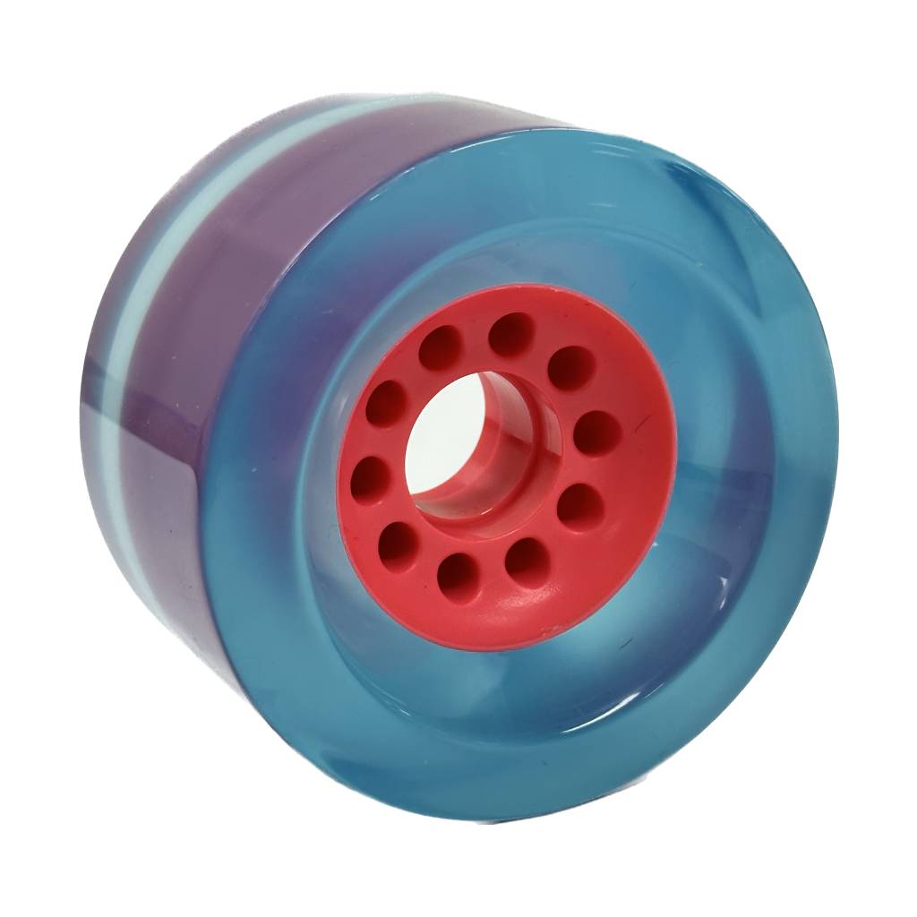 88 Wheels McFly 86mm clear urethane dumpers