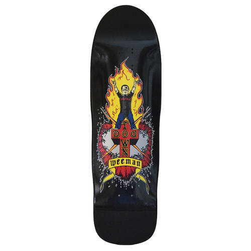 Dogtown Deck 9.25 Wee Man Sabotage Black Gloss