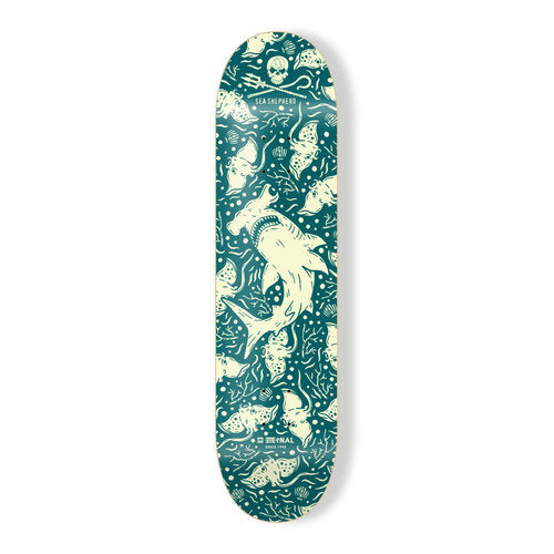 Eternal x Sea Shepherd Deck Hammerhead skateboard deck