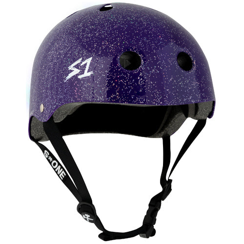 S-One Lifer Helmet in Purple Gloss Glitter