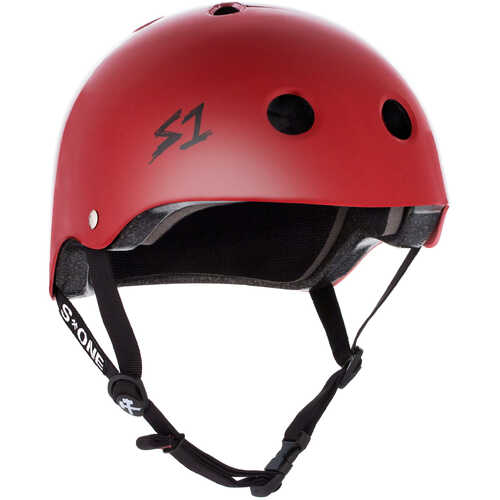 S-One Lifer Helmet in Blood Red Gloss