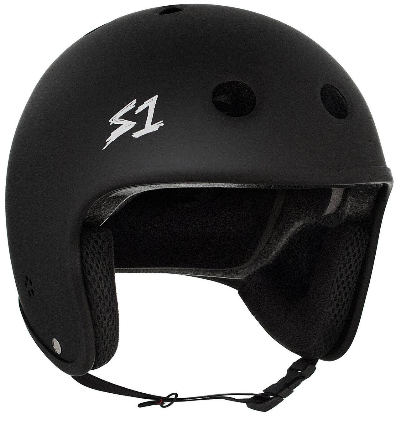 S-One Lifer Retro Helmet in Black Matte