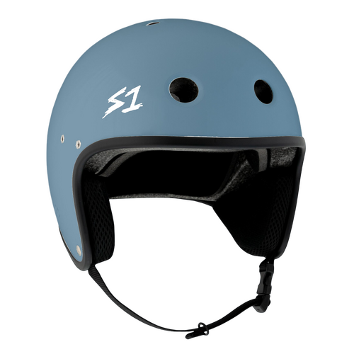 S-One Retro Lifer E-Helmet Helmet in Ocean Blue Matte