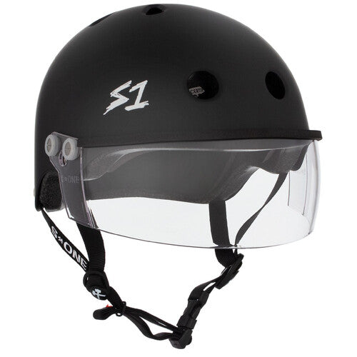 S-One Lifer Visor Helmet in Black Matte