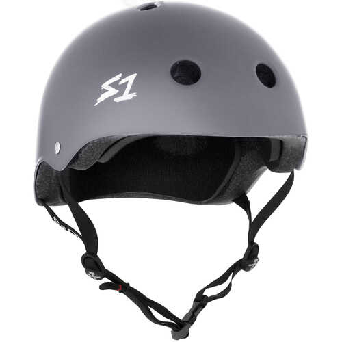 S-One Mega Lifer Helmet in Dark Grey Matte