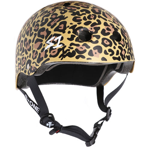 S-One Mega Lifer Helmet in Leopard