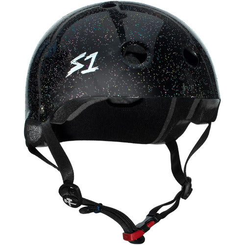 S-One Mini Lifer Helmet in Black Gloss Glitter