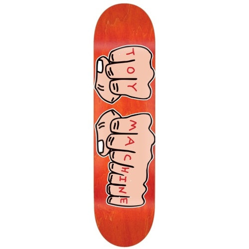 Toy Machine Deck Fists skateboard deck 7.75 8.25 8.50