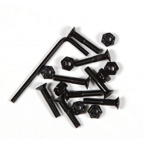 Trinity Countersunk Skate Bolts Black Allen