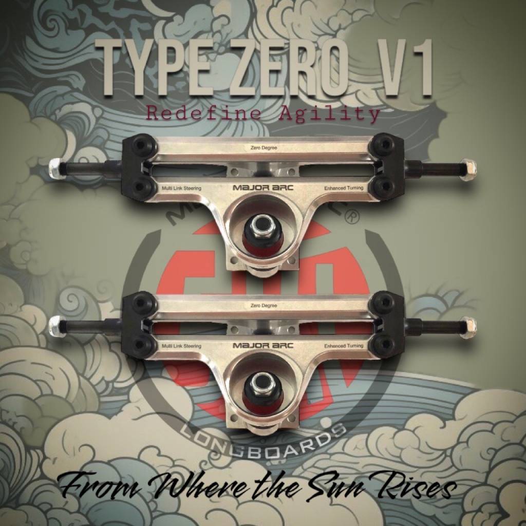 Major Arc Type Zero V1 surfskate trucks