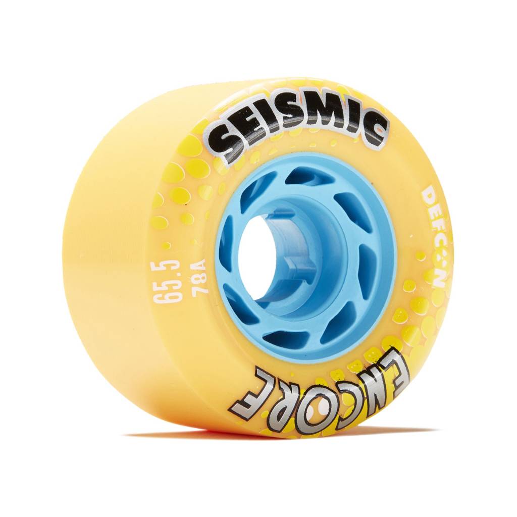 Seismic Encore 65.5mm 78a Mango Defcon longboard wheels
