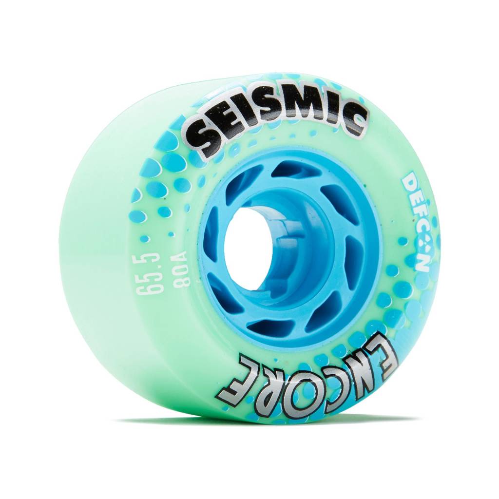 Seismic Encore 65.5mm 80a Defcon Mint longboard wheels
