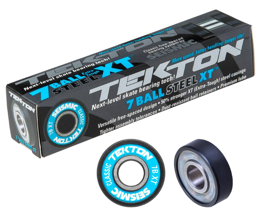 Seismic Tekton 7-Ball XT Steel Classic skateboard bearings