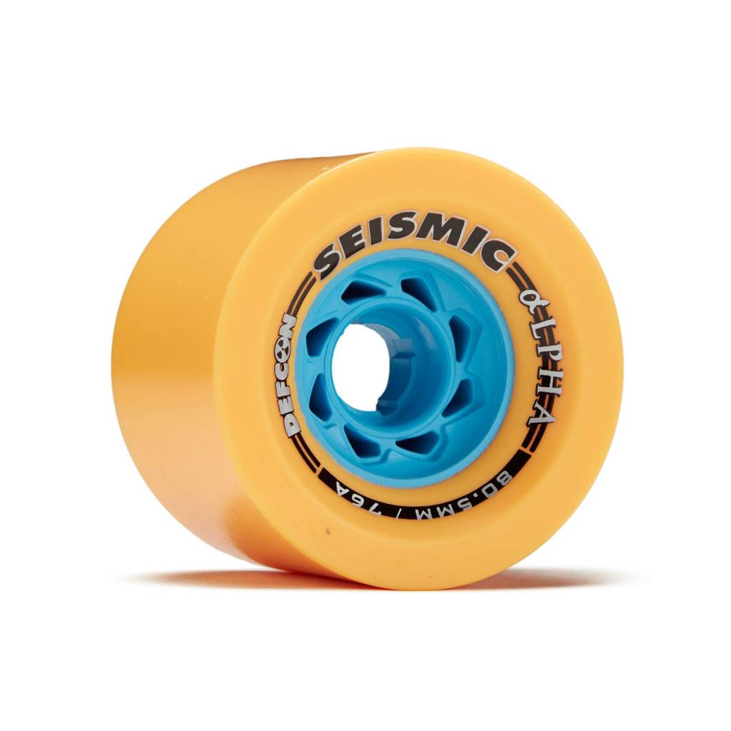 Seismic Alpha 80.5mm x 61mm 76a Mango downhill wheels