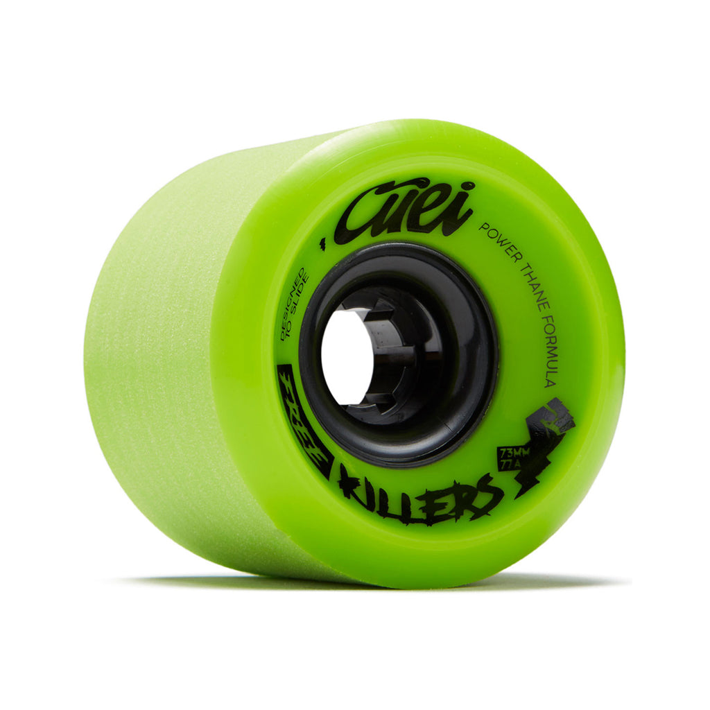 Cuei Free Killers 73mm 77a Power Thane longboard wheels