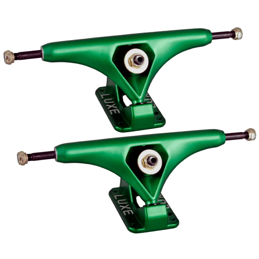 LUXE Lite 180mm Satin Green longboard trucks