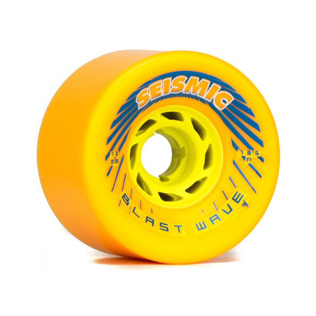 Seismic Blast Wave 78mm 78.5a Mango longboard wheels