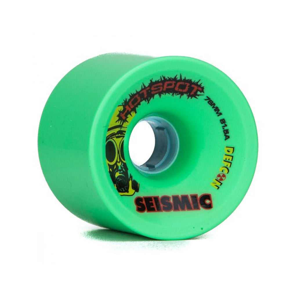 Seismic Hot Spot 76mm 81.5a Mint Defcon longboard wheels