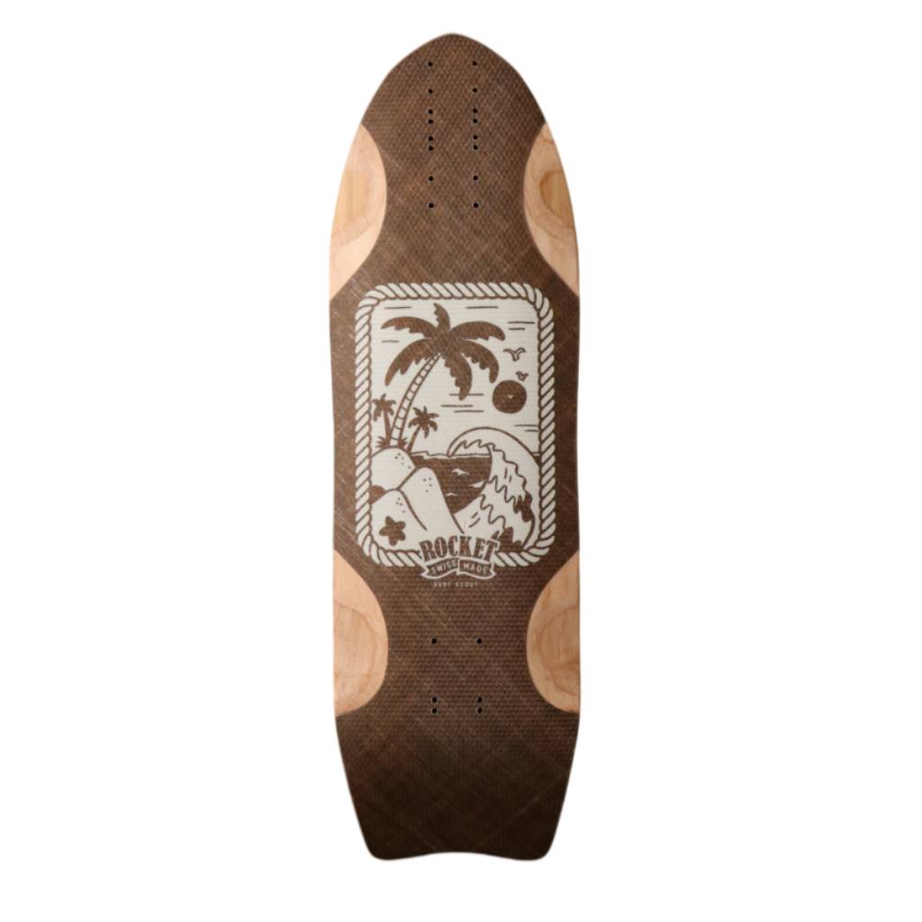 Rocket Surf Scout long 30.5" surfskate deck