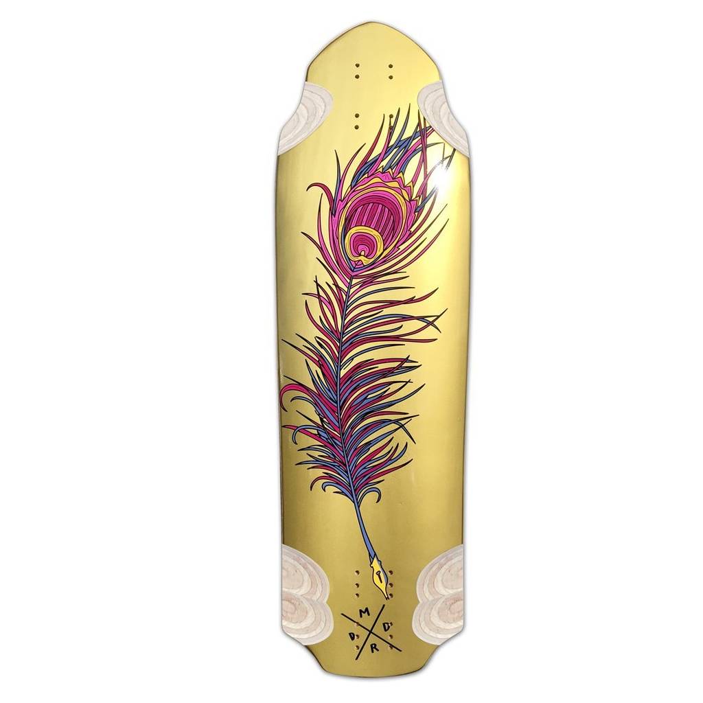 Madrid Snitch Harry Clarke Quill longboard deck