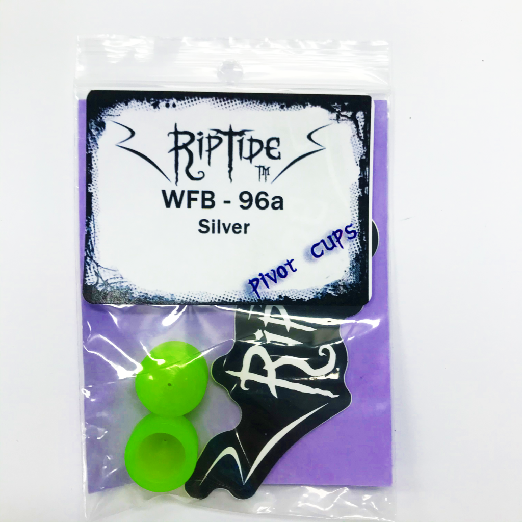 RipTide 96a Silver skateboard truck pivot cups