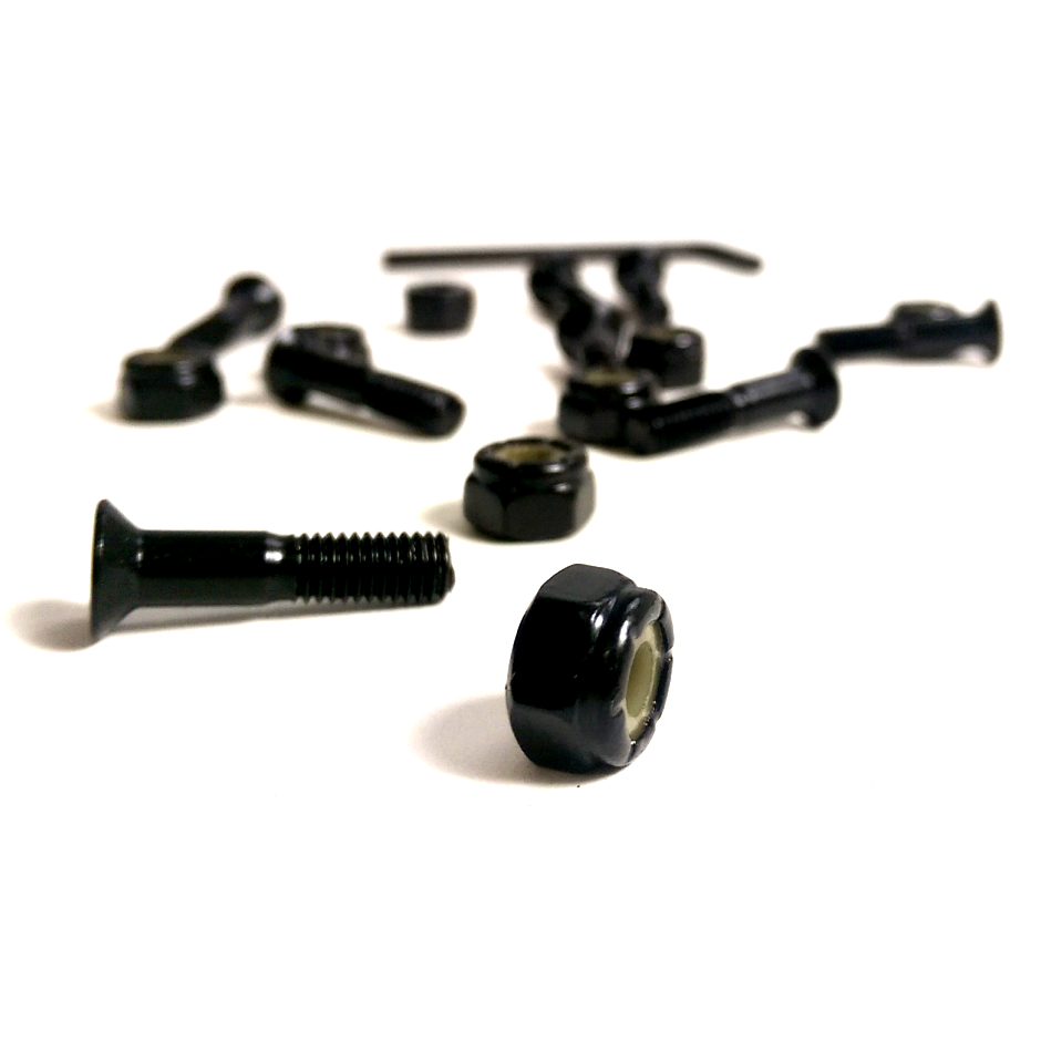 Hopkin Skate 1.25" black allen countersunk bolts